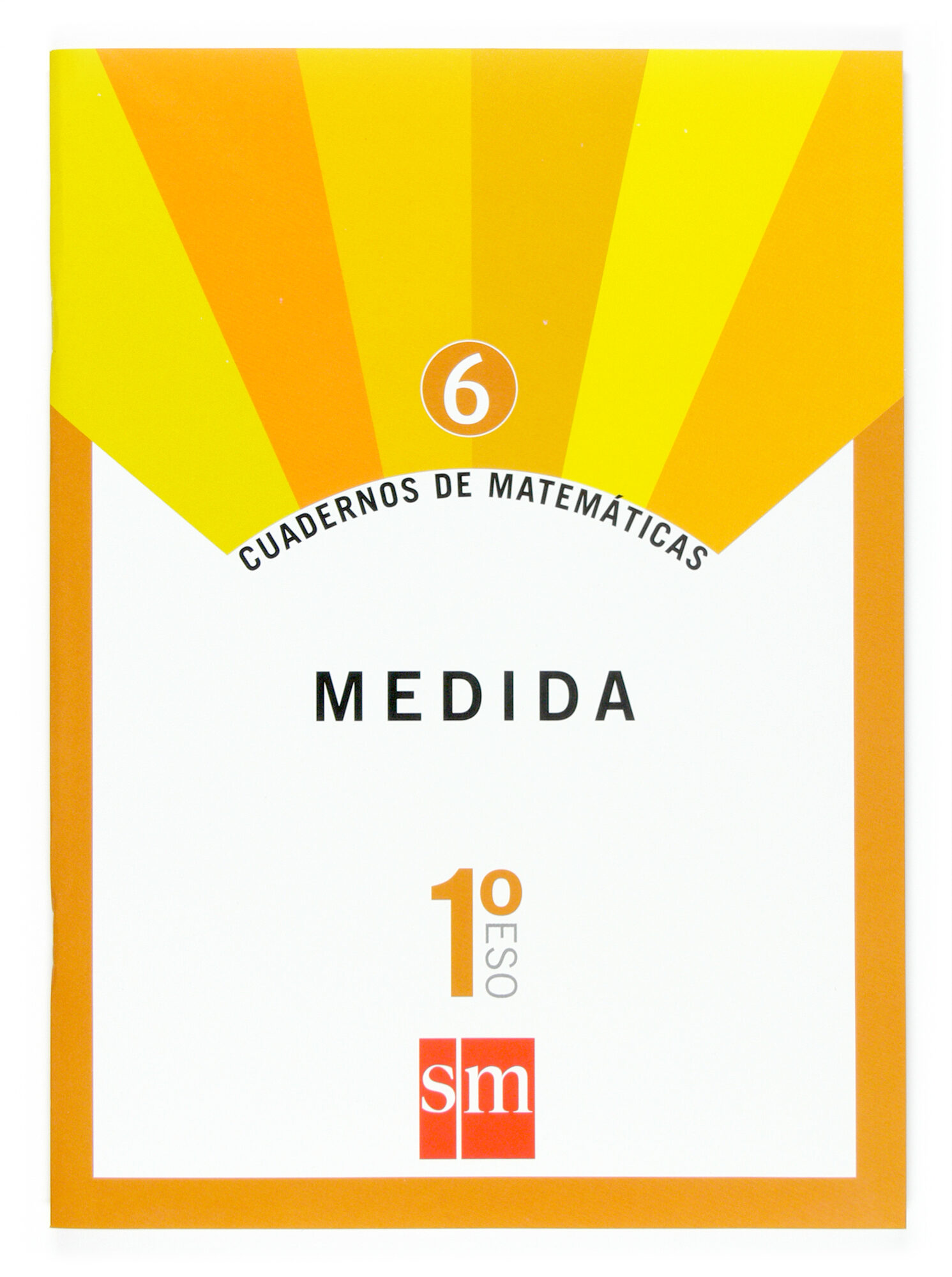 Portada del Libro Cuaderno Matematicas 6: Medida 1º Eso de Vv.Aa. - 9788467515121