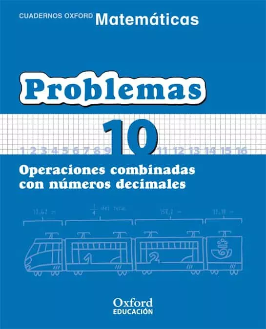 Portada del Libro Cuaderno Matematicas: Problemas 10: Operaciones Combinadas Con Nu Mero de Vv.Aa. - 9788467324501