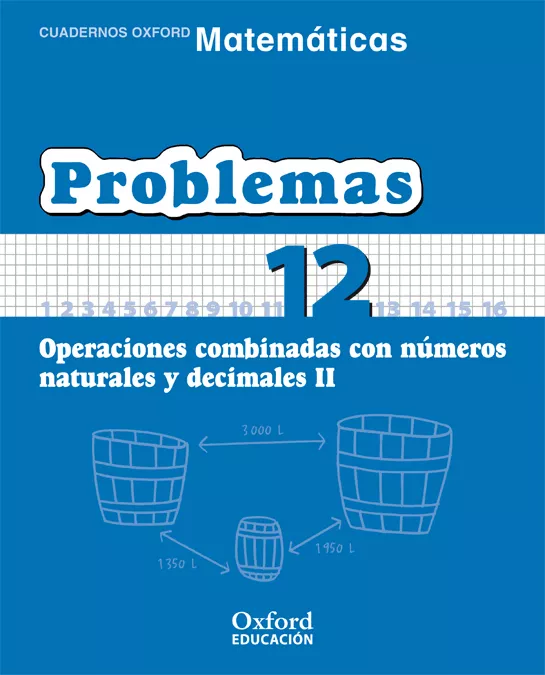 Portada del Libro Cuaderno Matematicas: Problemas 11: Operaciones Combinadas Con Nu Mero de Vv.Aa. - 9788467324525