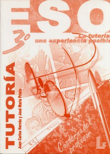 Portada del Libro Cuaderno Tutoria Prof.3ºeso de Vv.Aa. - 9788484830481