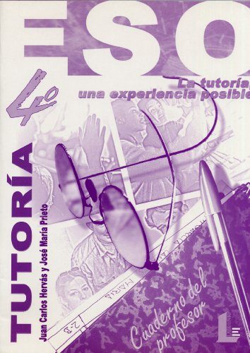 Portada del Libro Cuaderno Tutoria Profesor (4ºeso) de Vv.Aa. - 9788484830504