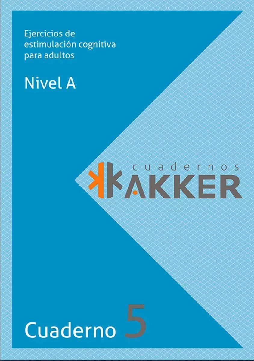 Portada del Libro Cuadernos Akker - Nivel A - Cuad. 5 - Ejercicios De Estimulacion de Vv.Aa. - 9788409064861