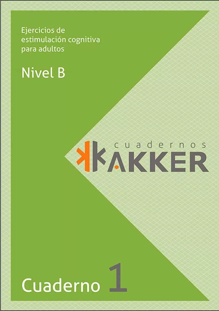 Portada del Libro Cuadernos Akker - Nivel B - Cuad. 1 - Ejercicios De Estimulacion de Vv.Aa. - 9788409056354