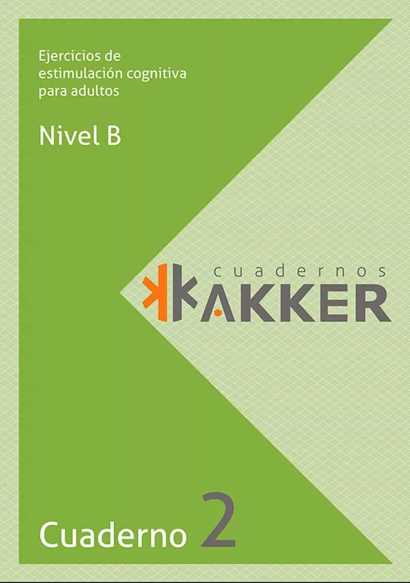 Portada del Libro Cuadernos Akker - Nivel B - Cuad. 2 - Ejercicios De Estimulacion de Vv.Aa. - 9788409056361