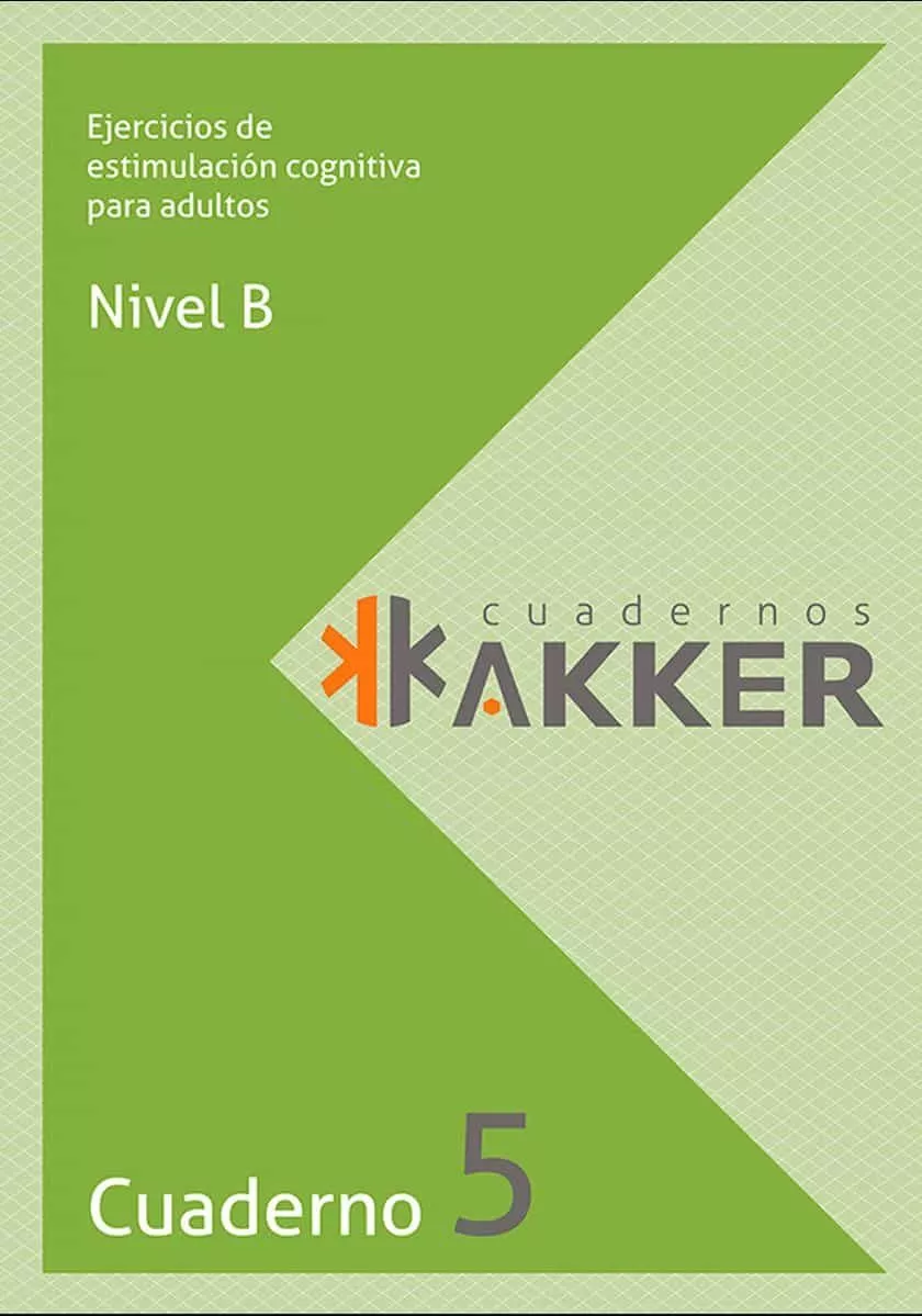 Portada del Libro Cuadernos Akker - Nivel B - Cuad. 5 - Ejercicios De Estimulacion de Vv.Aa. - 9788409064885