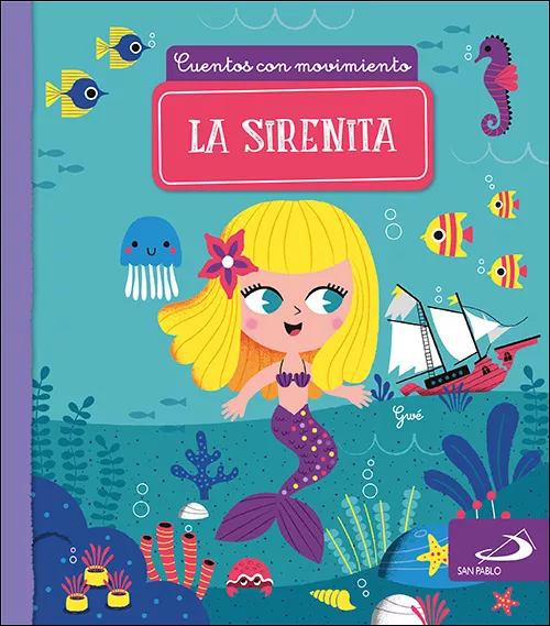 Portada del Libro Cuentos Con Movimiento :La Sirenita de Vv.Aa. - 9788428557566