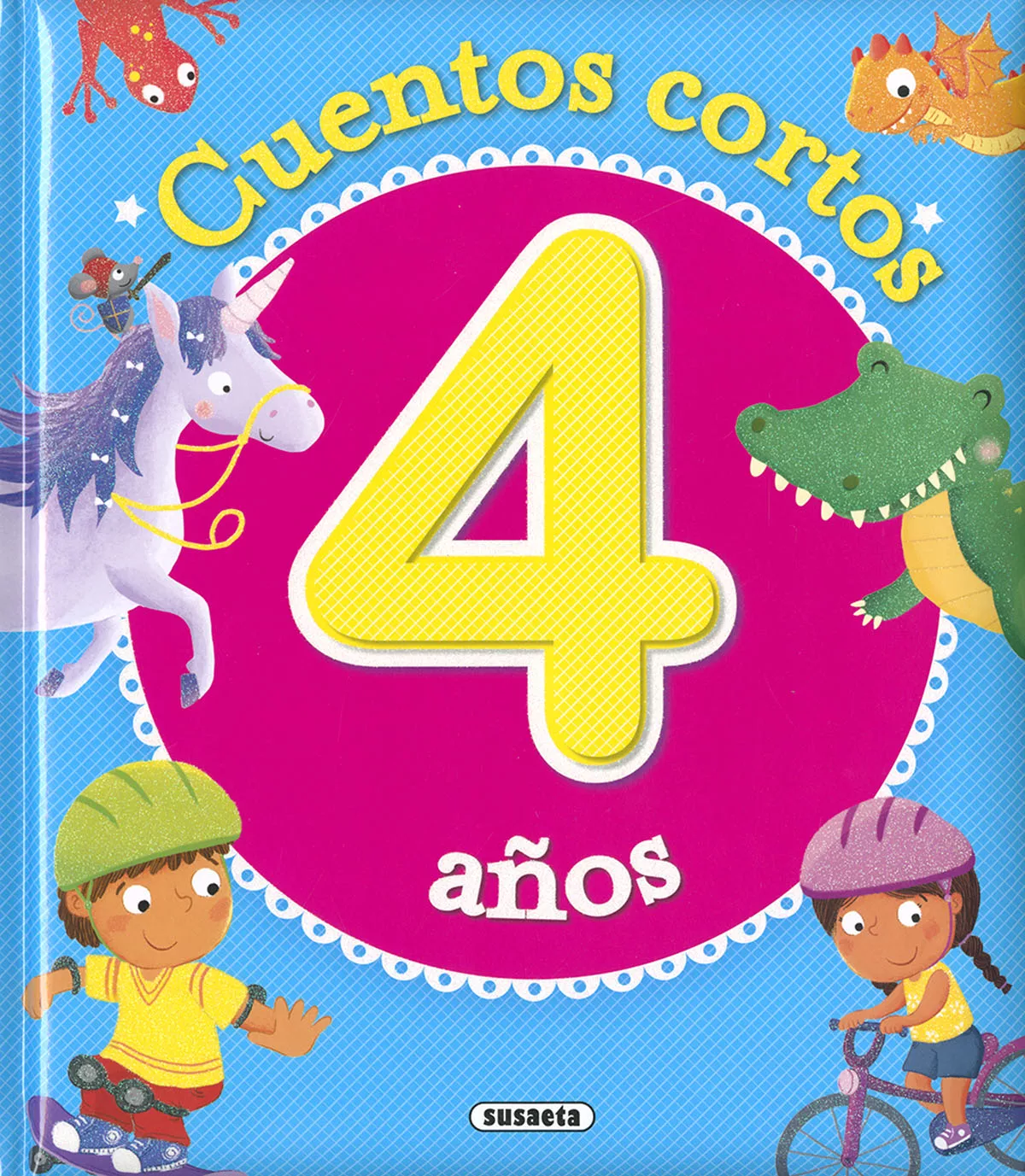Portada del Libro Cuentos Cortos Para 4 Años de Vv.Aa. - 9788467768787