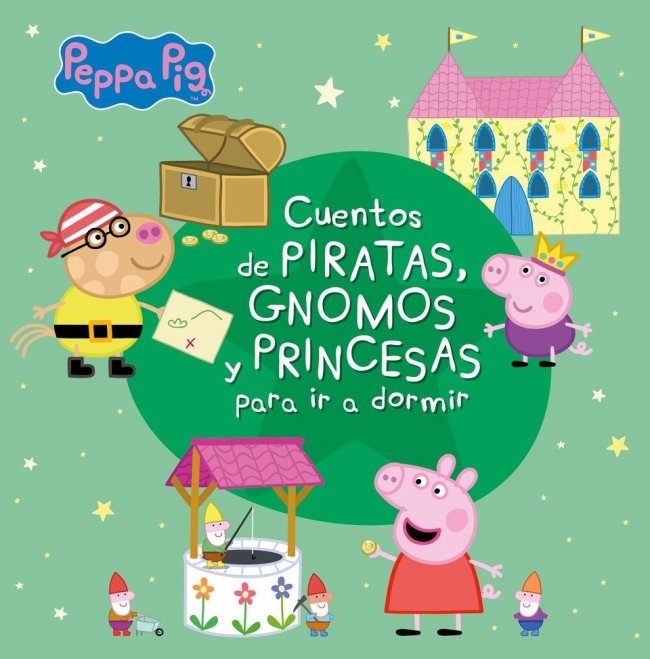 Portada del Libro Cuentos De Piratas Gnomos Y Princesas Para Ir A Dormir (Peppa Pig) de Vv.Aa. - 9788448852344
