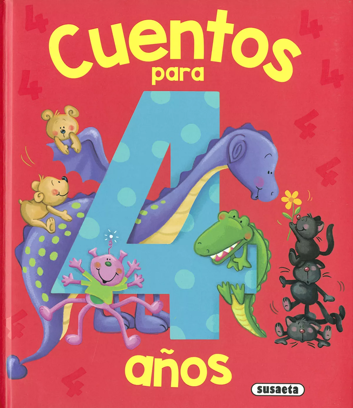 Portada del Libro Cuentos Para 4 Años de Vv.Aa. - 9788467769623