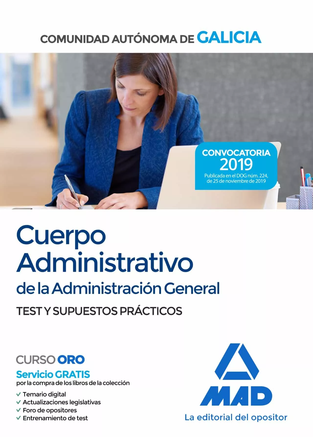 Portada del Libro Cuerpo Administrativo De La Administración General De La Comunidad Aut de Vv.Aa. - 9788414234006