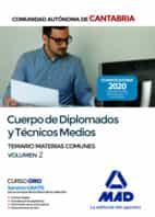 Portada del Libro Cuerpo De Diplomados Y Técnicos Medios De La Administración De La Comu de Vv.Aa. - 9788414235140