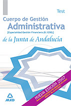 Portada del Libro Cuerpo De Gestion Administrativa De La Junta De Andalucia. Especi Alid de Vv.Aa. - 9788466559515