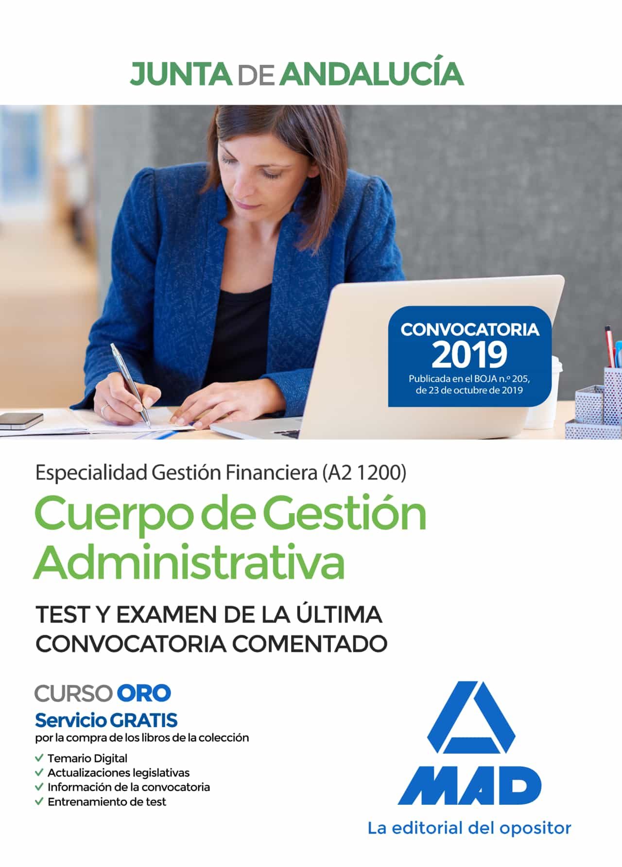 Portada del Libro Cuerpo De Gestión Administrativa [Especialidad Gestión Financiera (A2 de Vv.Aa. - 9788414234822