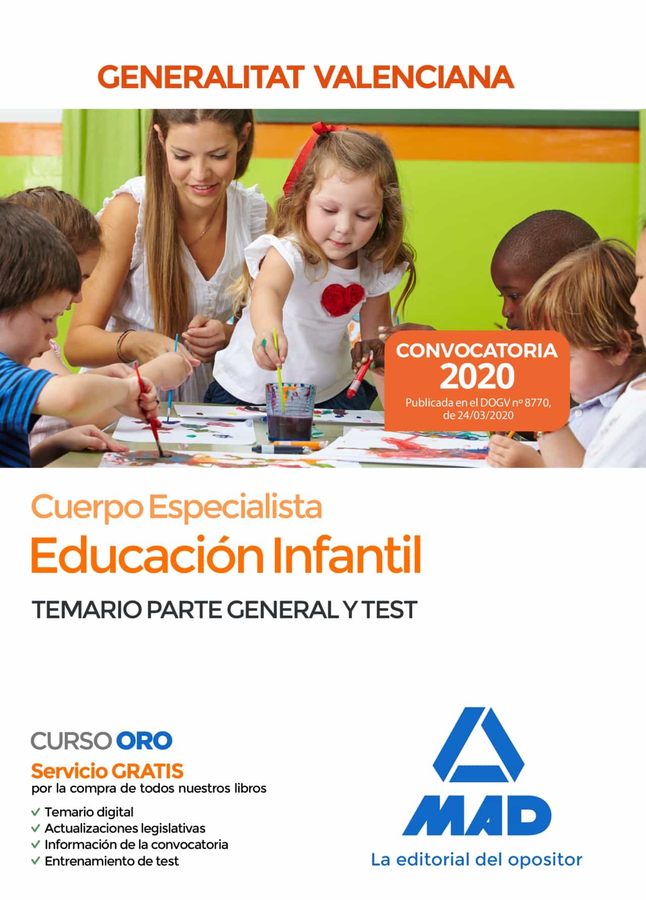 Portada del Libro Cuerpo Especialista En Educación Infantil De La Administración De La G de Vv.Aa. - 9788414236635