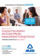 Portada del Libro Cuerpo Facultativo De Grado Medio De La Comunidad Autónoma De Galicia de Vv.Aa. - 9788414233900