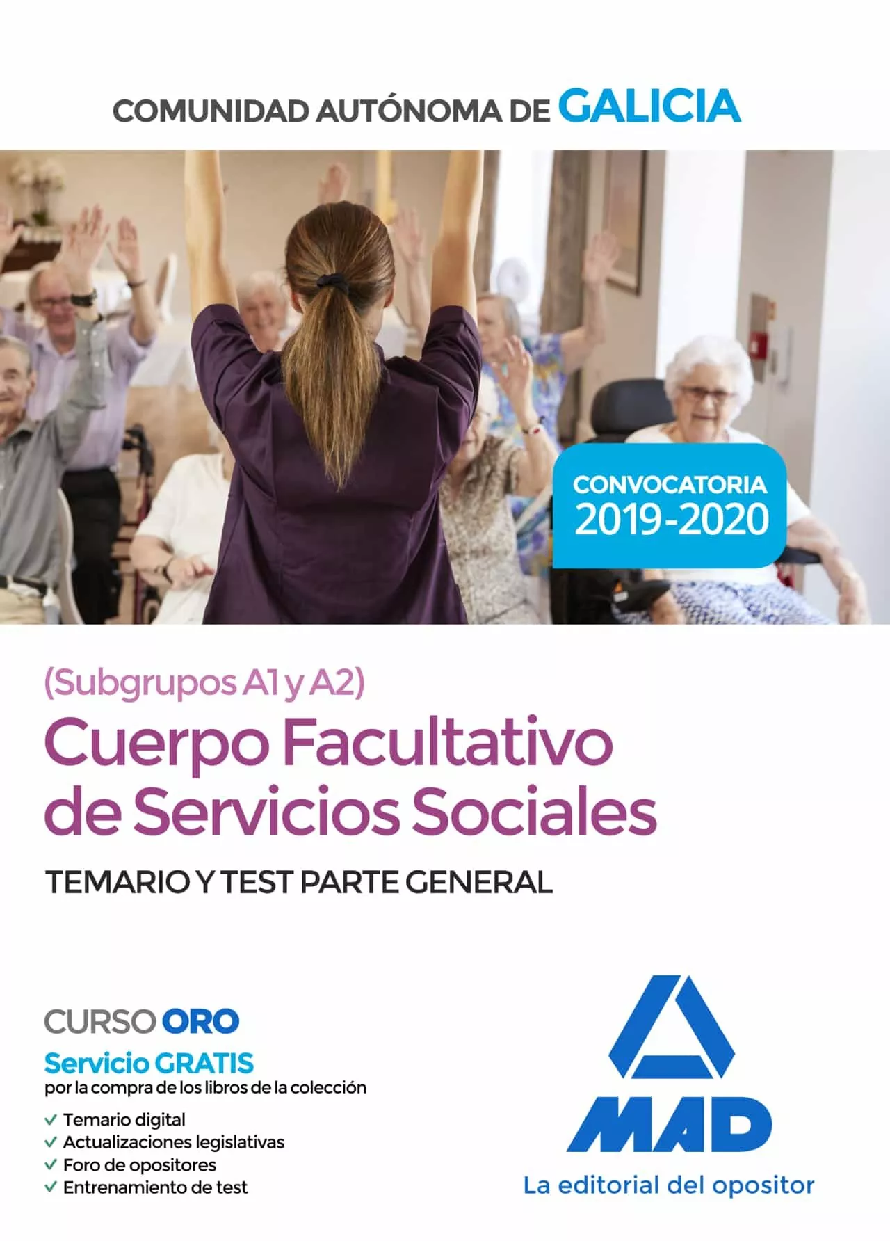 Portada del Libro Cuerpo Facultativo De Servicios Sociales (Subgrupos A1 Y A2) De L A Co de Vv.Aa. - 9788414233214