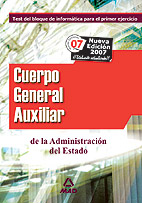 Portada del Libro Cuerpo General Auxiliar De La Administracion Del Estado. Test Del Bloq de Vv.Aa. - 9788466572330