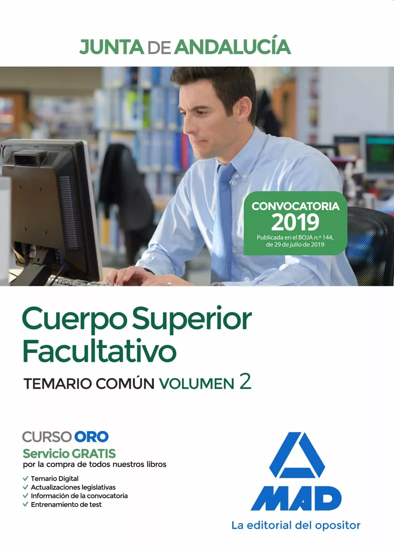 Portada del Libro Cuerpo Superior Facultativo De La Junta De Andalucía. Temario Común Vo de Vv.Aa. - 9788414231470