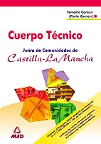 Portada del Libro Cuerpo Tecnico De La Junta De Comunidades De Castilla La Mancha: Temar de Vv.Aa. - 9788466547826