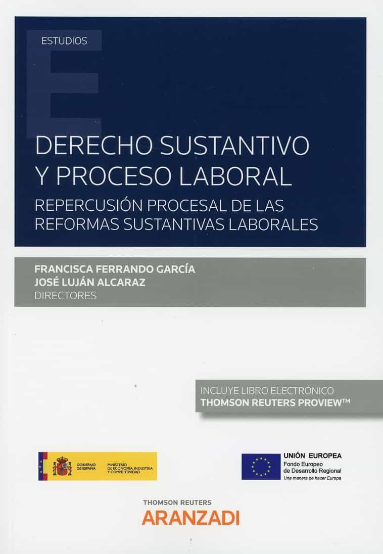 Portada del Libro Derecho Sustantivo Y Proceso Laboral de Vv.Aa. - 9788413086682