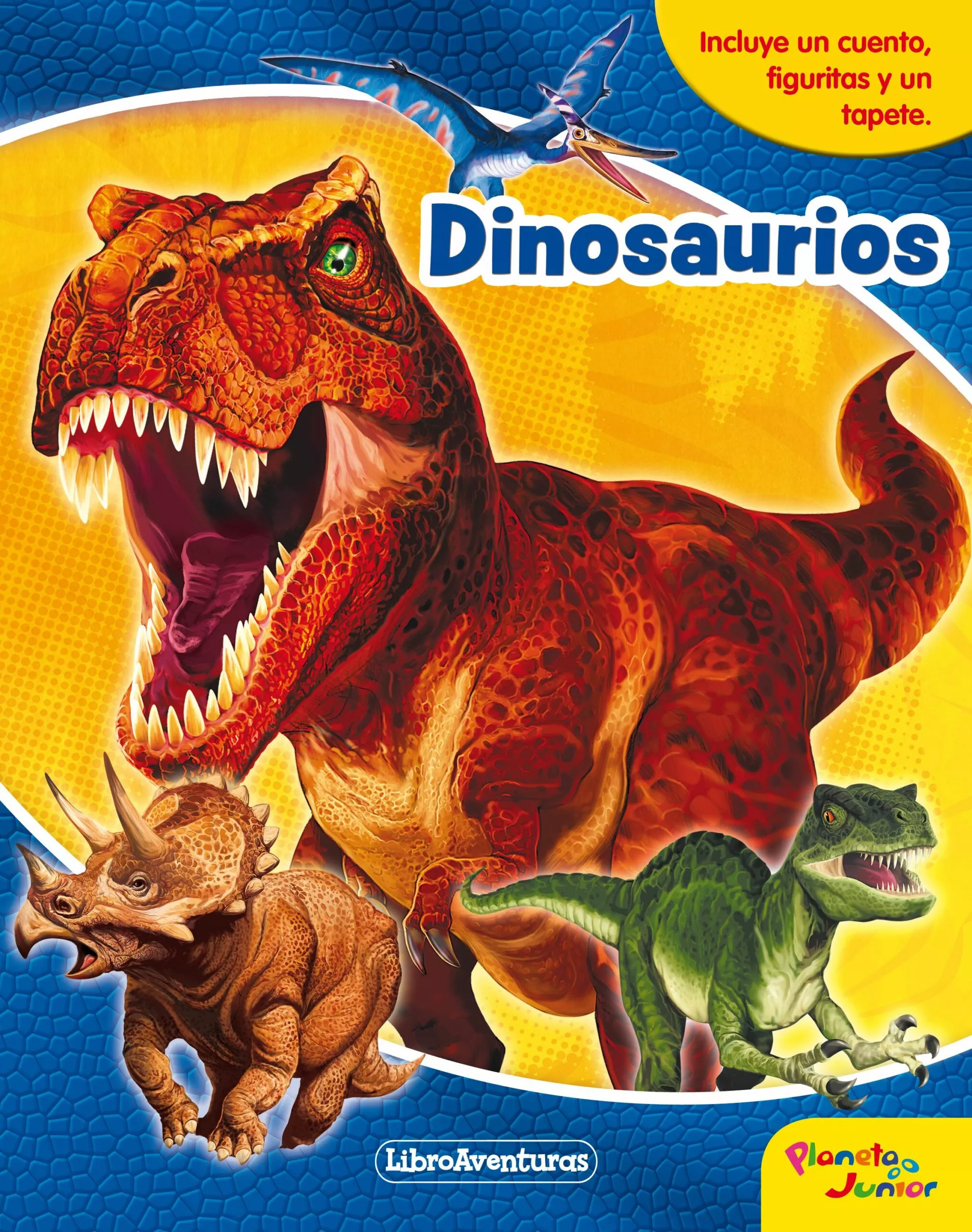 Portada del Libro Dinosaurios. Libroaventuras de Vv.Aa. - 9788408218142