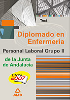 Portada del Libro Diplomado En Enfermeria: Personal Laboral De La Junta De Andaluci A de Vv.Aa. - 9788466576659