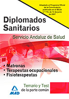 Portada del Libro Diplomados Sanitarios Del Servicio Andaluz De Salud. Temario Y Te St D de Vv.Aa. - 9788466576871