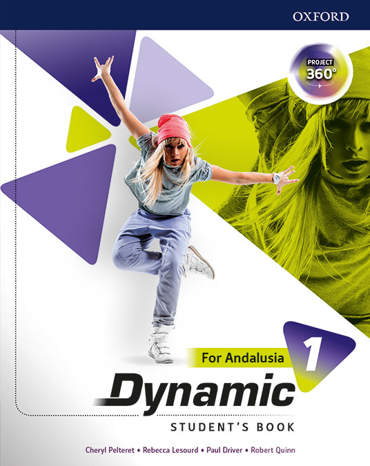 Portada del Libro Dynamic 1 Students Book (Andalucía) de Vv.Aa. - 9780194166683