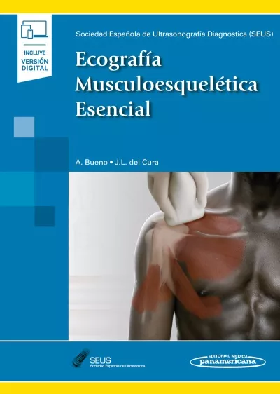 Portada del Libro Ecografia Musculoesqueletica Esencial+Version Digital de Vv.Aa. - 9788491106937