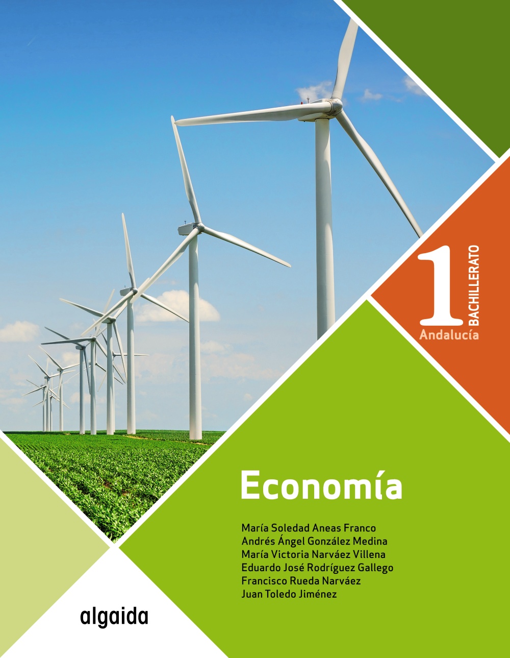 Portada del Libro Economía 1º Bachillerato (Andalucía) de Vv.Aa. - 9788491892304