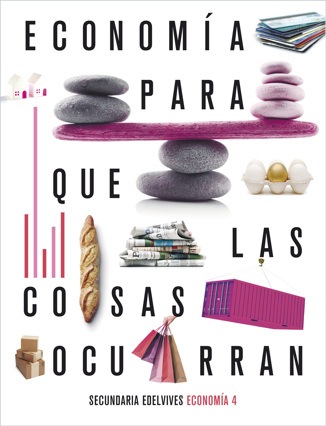 Portada del Libro Economía 4º Eso Para Que Las Cosas Ocurran 2020 de Vv.Aa. - 9788414027257