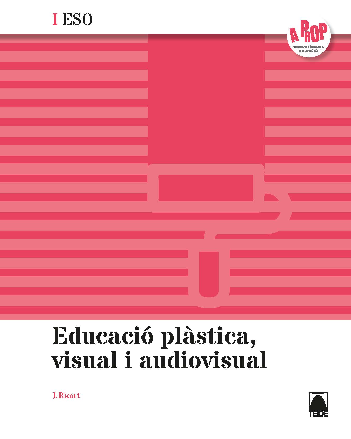 Portada del Libro Educacio Visual Plastica I 1º/2º Eso Ed 2020 Cataluya A Prop de Vv.Aa. - 9788430771066