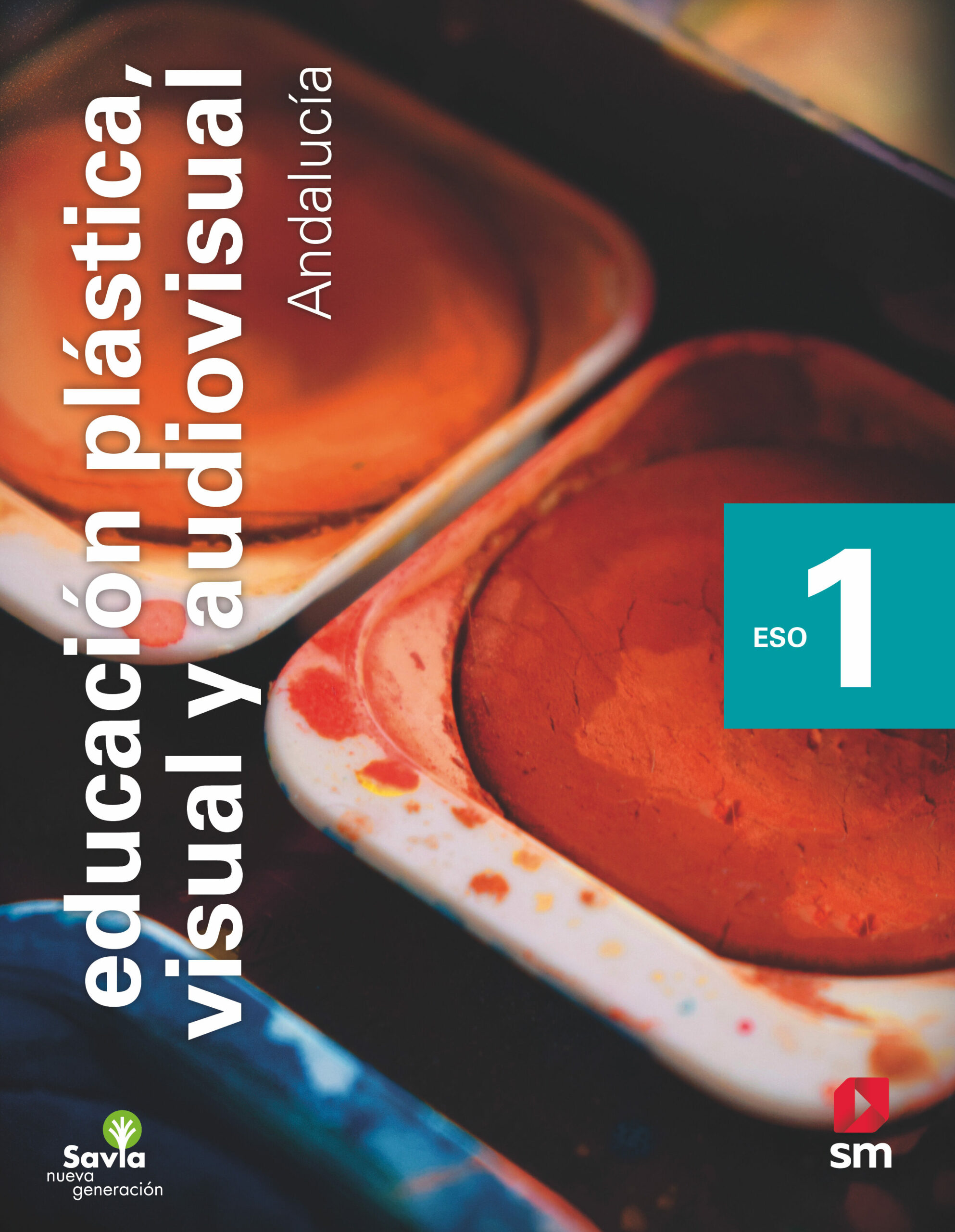 Portada del Libro Educacion Plastica Visual 1º Eso Savia Nueva Generacion Ed 2020 Andalu de Vv.Aa. - 9788413185132