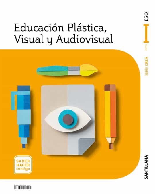 Portada del Libro Educacion Plastica Visual Y Audiovisual Serie Crea Nivel I (1º Eso) Sa de Vv.Aa. - 9788468049441