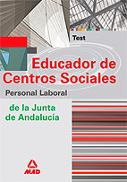 Portada del Libro Educador De Centros Sociales De La Junta De Andalucia. Personal L Abor de Vv.Aa. - 9788466577991