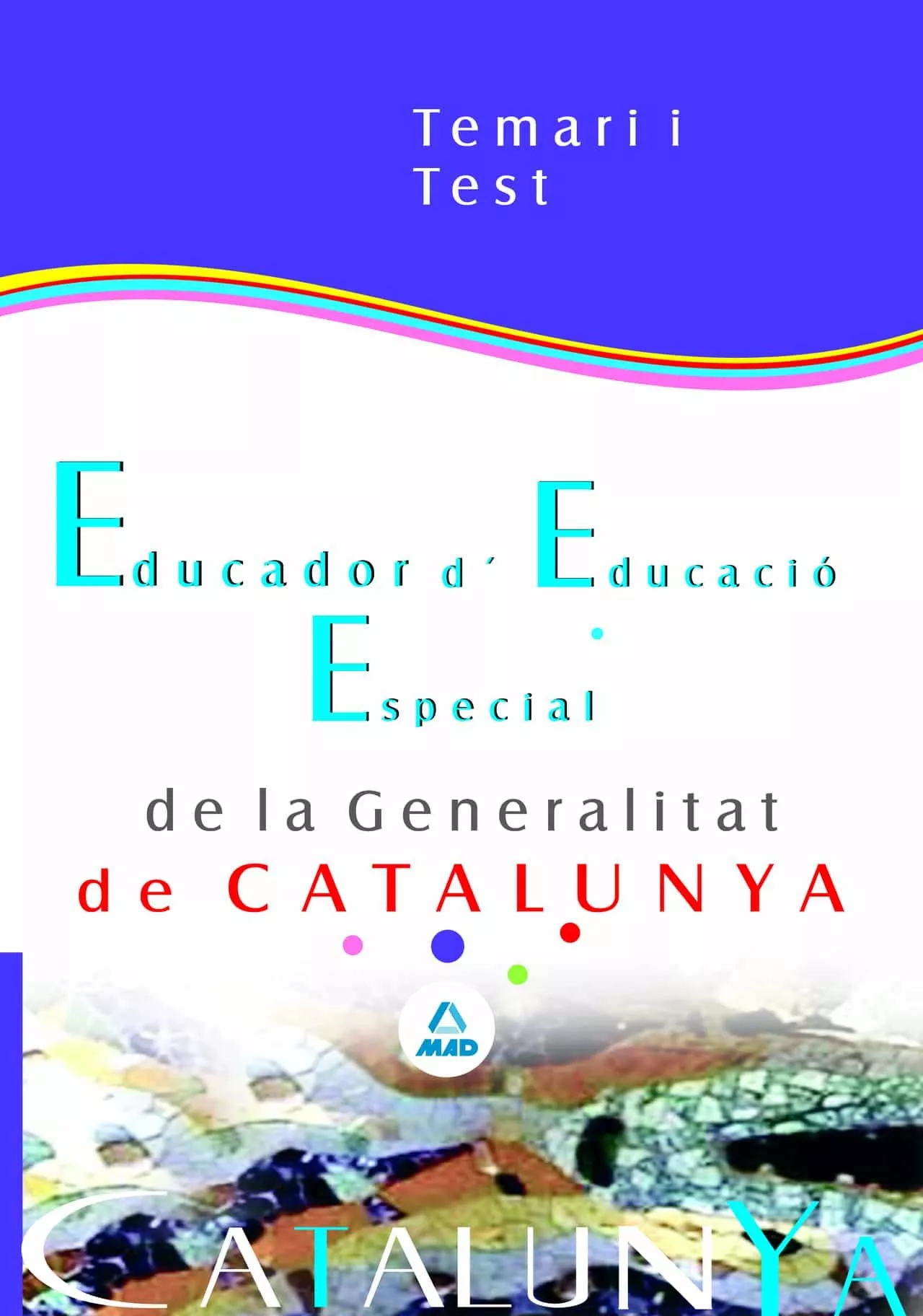 Portada del Libro Educador Especial De La Generalitat De Cataluña: Temario Y Test de Vv.Aa. - 9788466552073