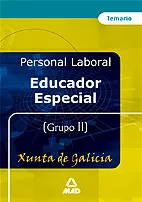 Portada del Libro Educador Especial De La Xunta De Galicia: Temario de Vv.Aa. - 9788466557108