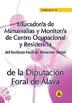 Portada del Libro Educador/A De Minusvalias Y Monitor/A De Centro Ocupacional Y Res Iden de Vv.Aa. - 9788466520577