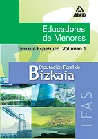 Portada del Libro Educadores De Menores De La Diputacion Foral De Bizkaia: Temario Espec de Vv.Aa. - 9788466560245