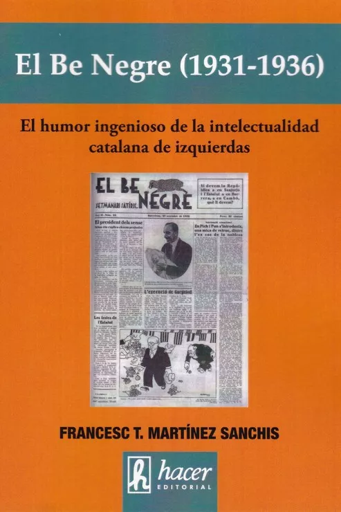 Portada del Libro El Be Negre (1931-1936) de Vv.Aa. - 9788496913561
