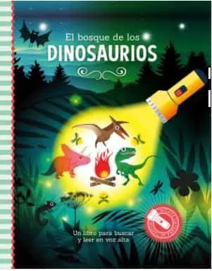 Portada del Libro El Bosque De Los Dinosaurios (Libros Con Linterna) de Vv.Aa. - 9789463543217