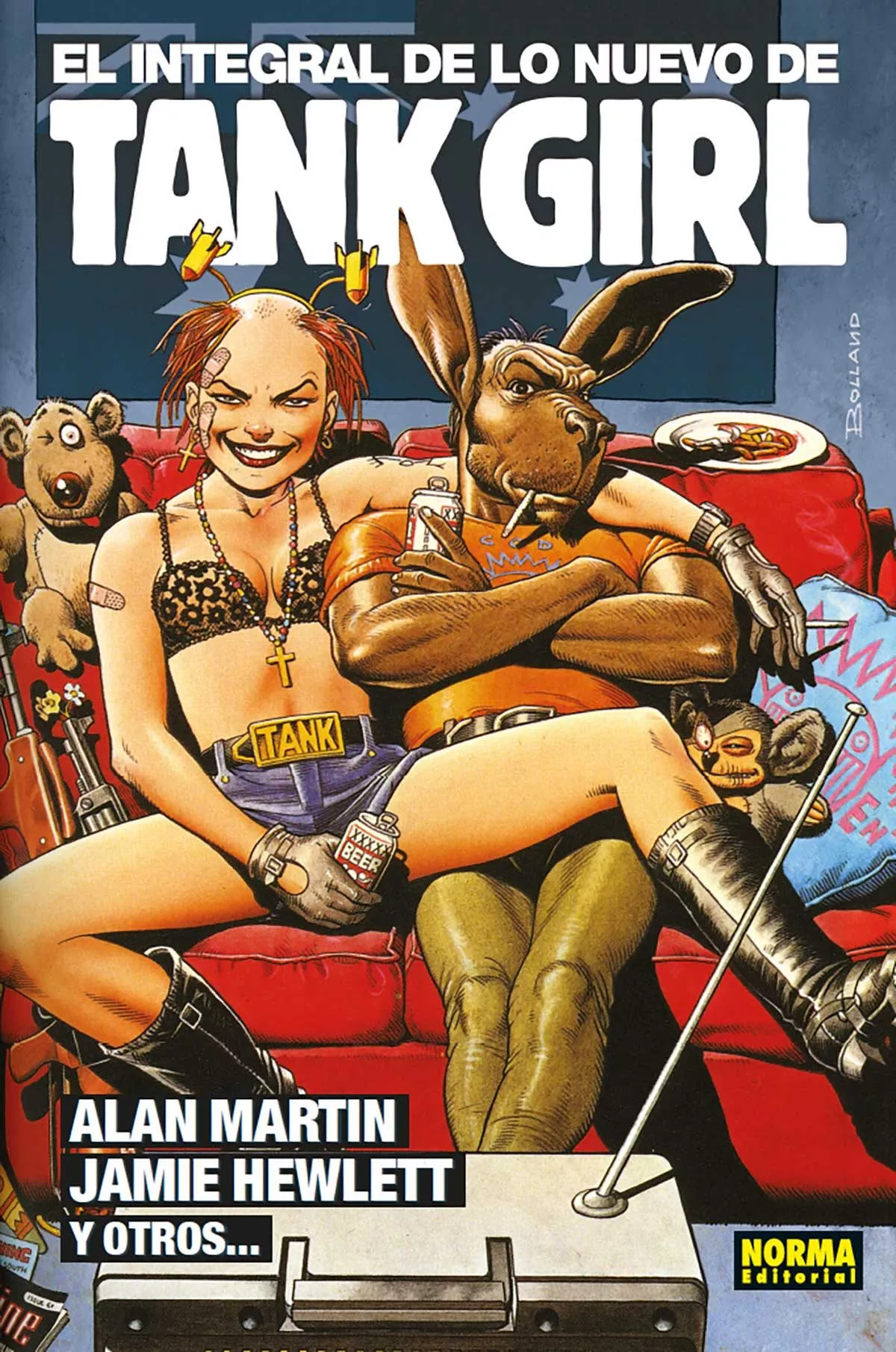 Portada del Libro El Integral De Lo Nuevo De Tank Girl de Vv.Aa. - 9788467937565