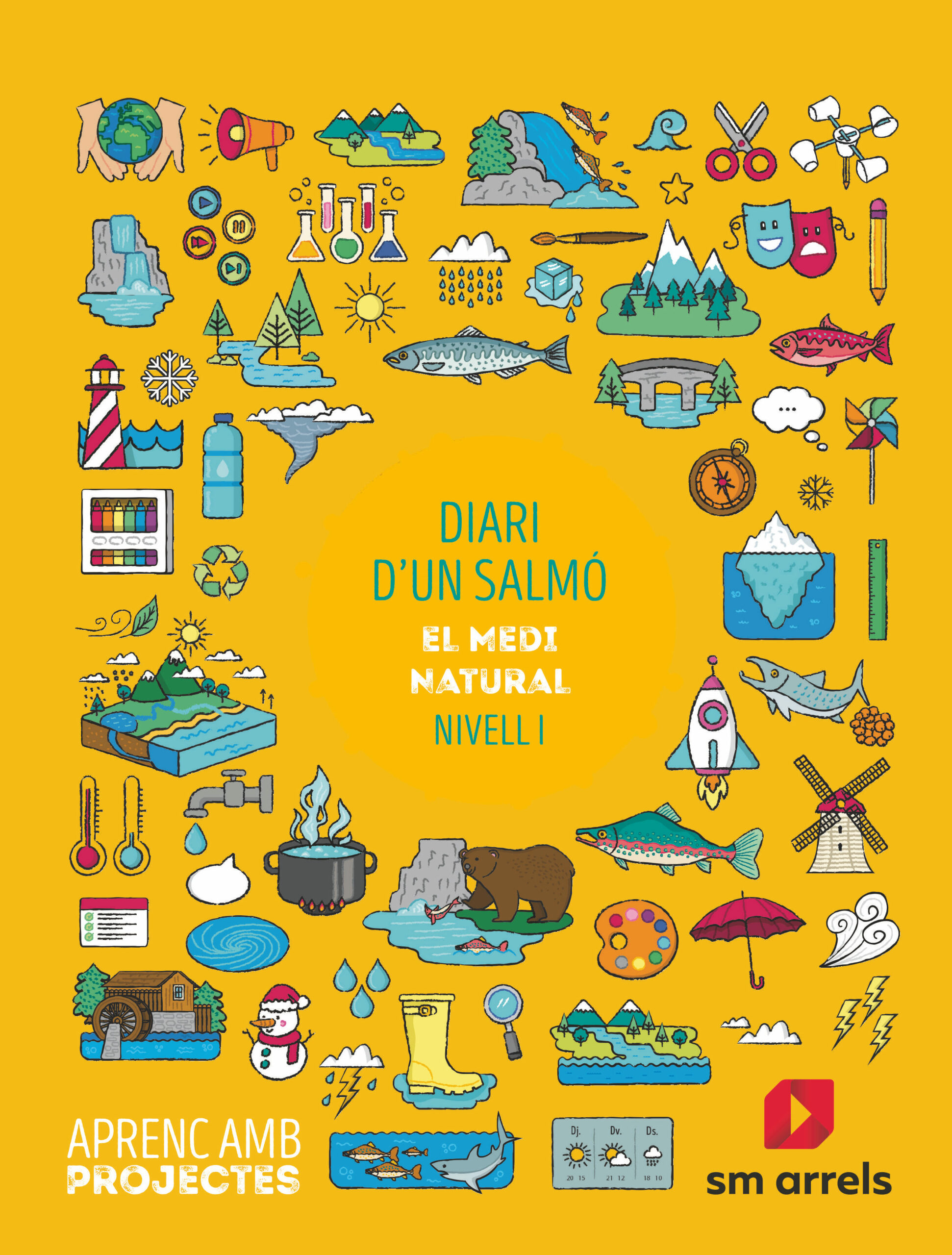 Portada del Libro El Medio Natural 1º Educacion Primaria Aprendo Con Proyectos Ed 2020 V de Vv.Aa. - 9788413183480