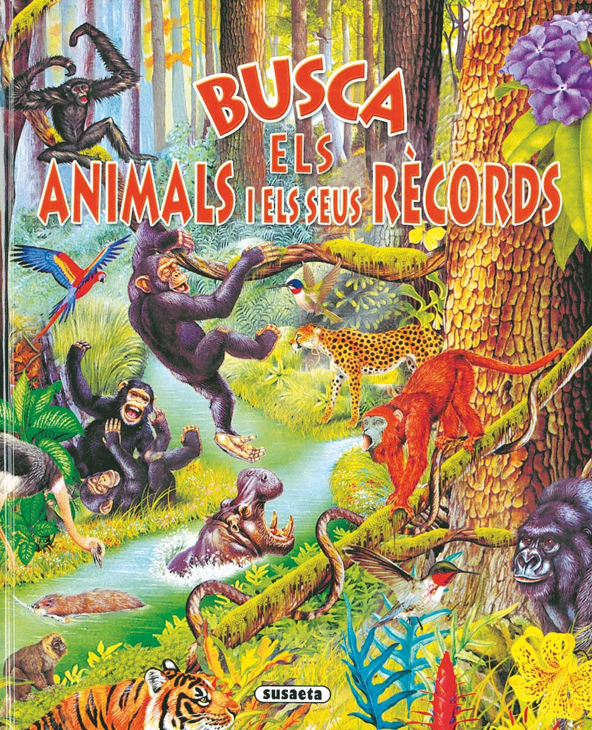 Portada del Libro Els Animals I Els Seus Records (Busca...) de Vv.Aa. - 9788430558247