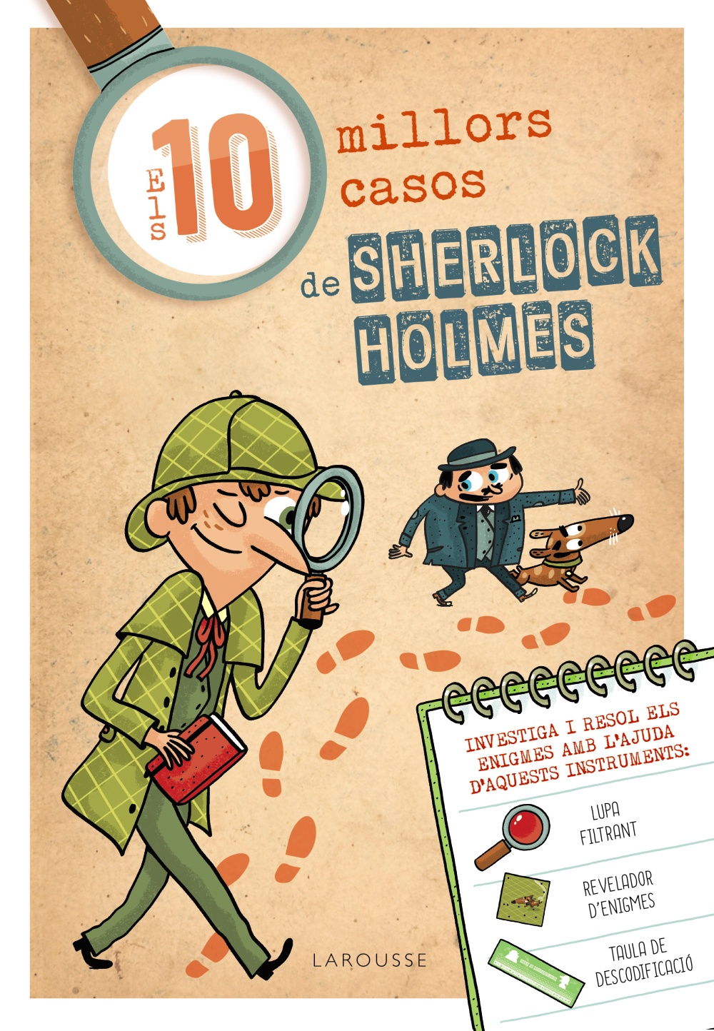 Portada del Libro Els Deu Millors Casos De Sherlock Holmes de Vv.Aa. - 9788418100116