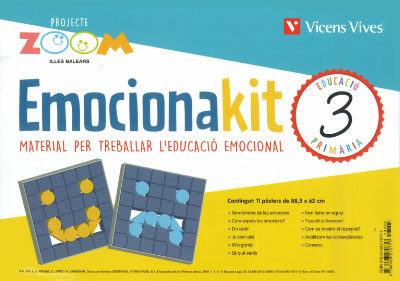 Portada del Libro Emocionakit 3º Educacion Primaria. Material Per A L Educació Emocional de Vv.Aa. - 9788468270777