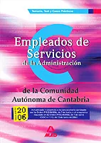 Portada del Libro Empleados De Servicios De La Comunidad Autonoma De Cantabria. Tem Ario de Vv.Aa. - 9788466560658