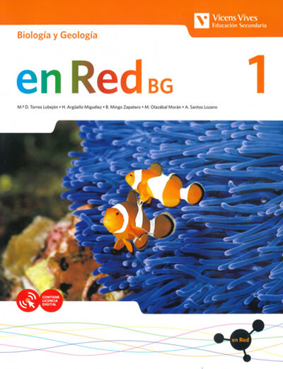 Portada del Libro En Red Biología Y Geología 1º Eso Ed 2020 Mec de Vv.Aa. - 9788468271545