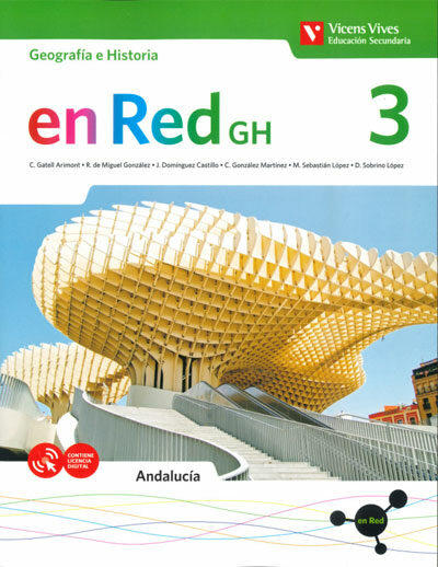 Portada del Libro En Red Gh 3º Eso Geografía E Historia (Andalucia) de Vv.Aa. - 9788468271576