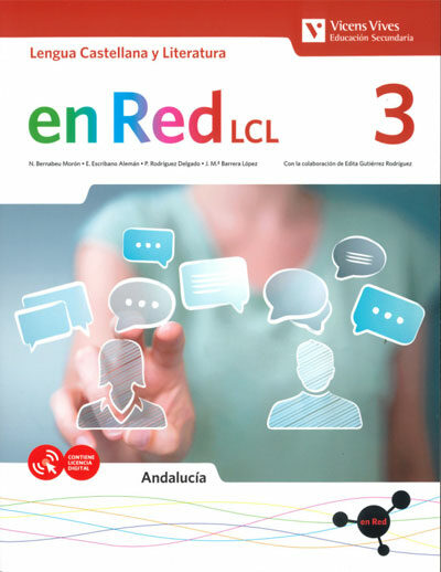 Portada del Libro En Red Lcl 3º Eso Lengua Castellana Y Literatura (Andalucia) de Vv.Aa. - 9788468271781